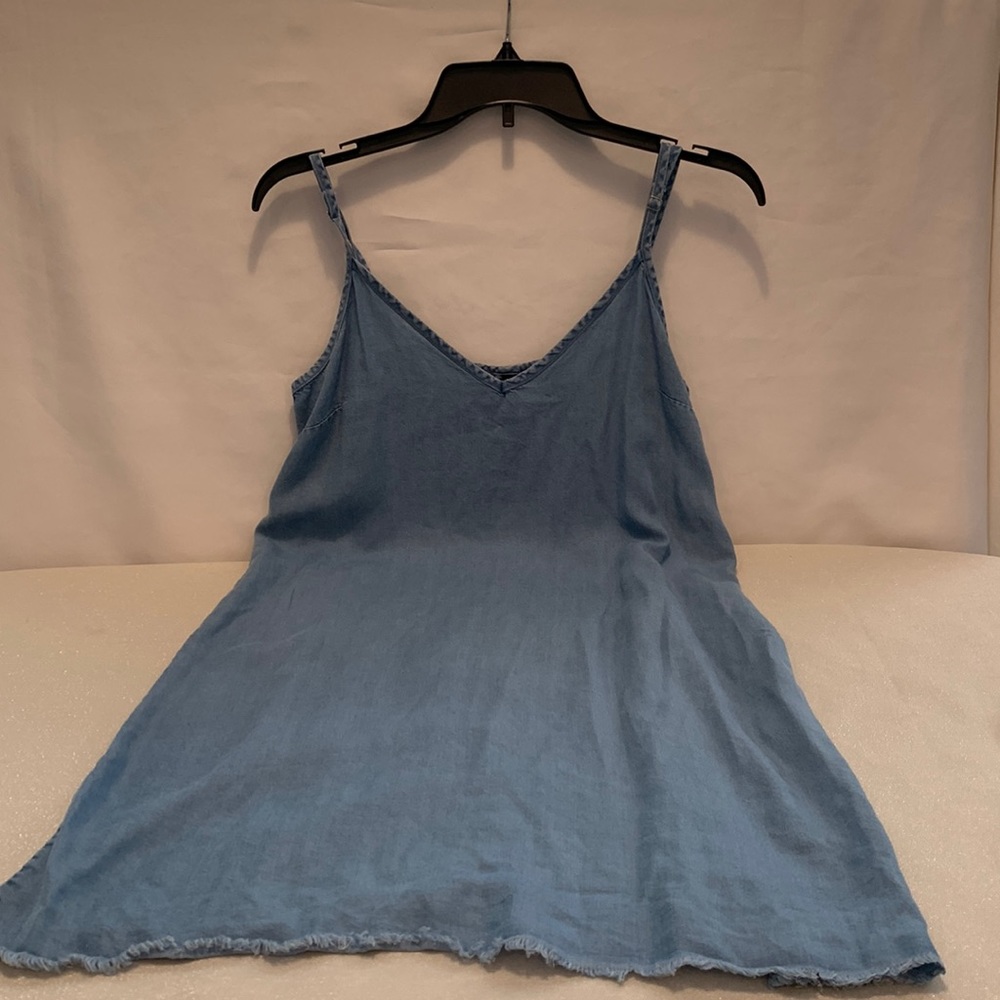 Divided H&M light blue denim sundress size 10